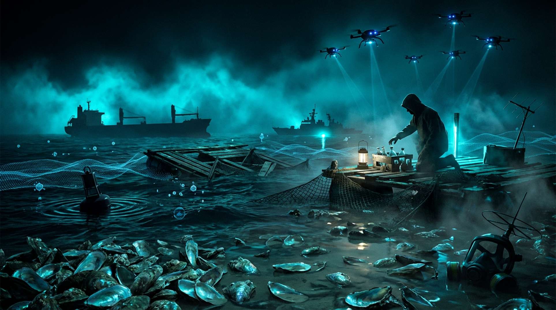 Oysters are dying off in huge numbers in Japan. Nobody knows why