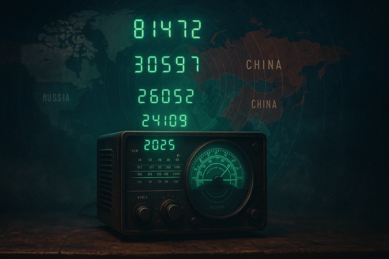 Number Stations are back – Spring 2025 update