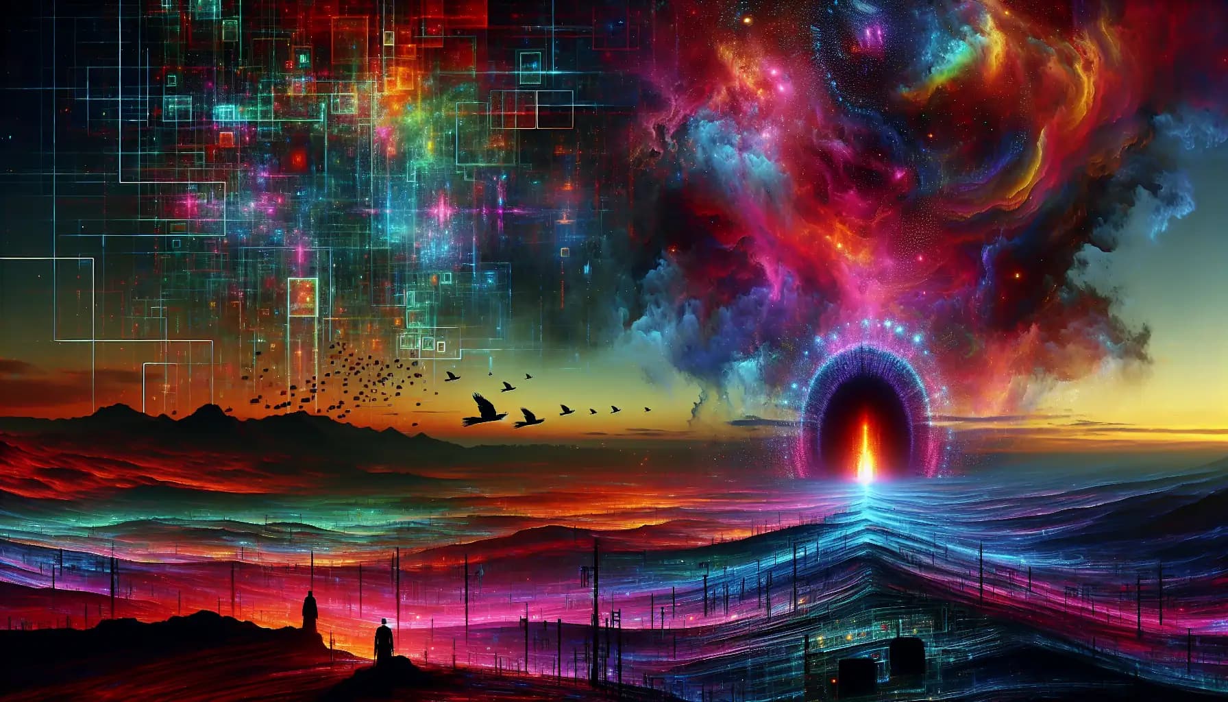 Portal to the Unknown: The Dark Web of AI, UFOs, and Psychedelic Realms
