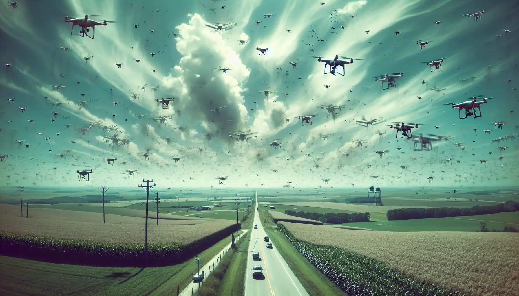 Swarming Shadows: Aerial Intrigues Threaten the American Heartland