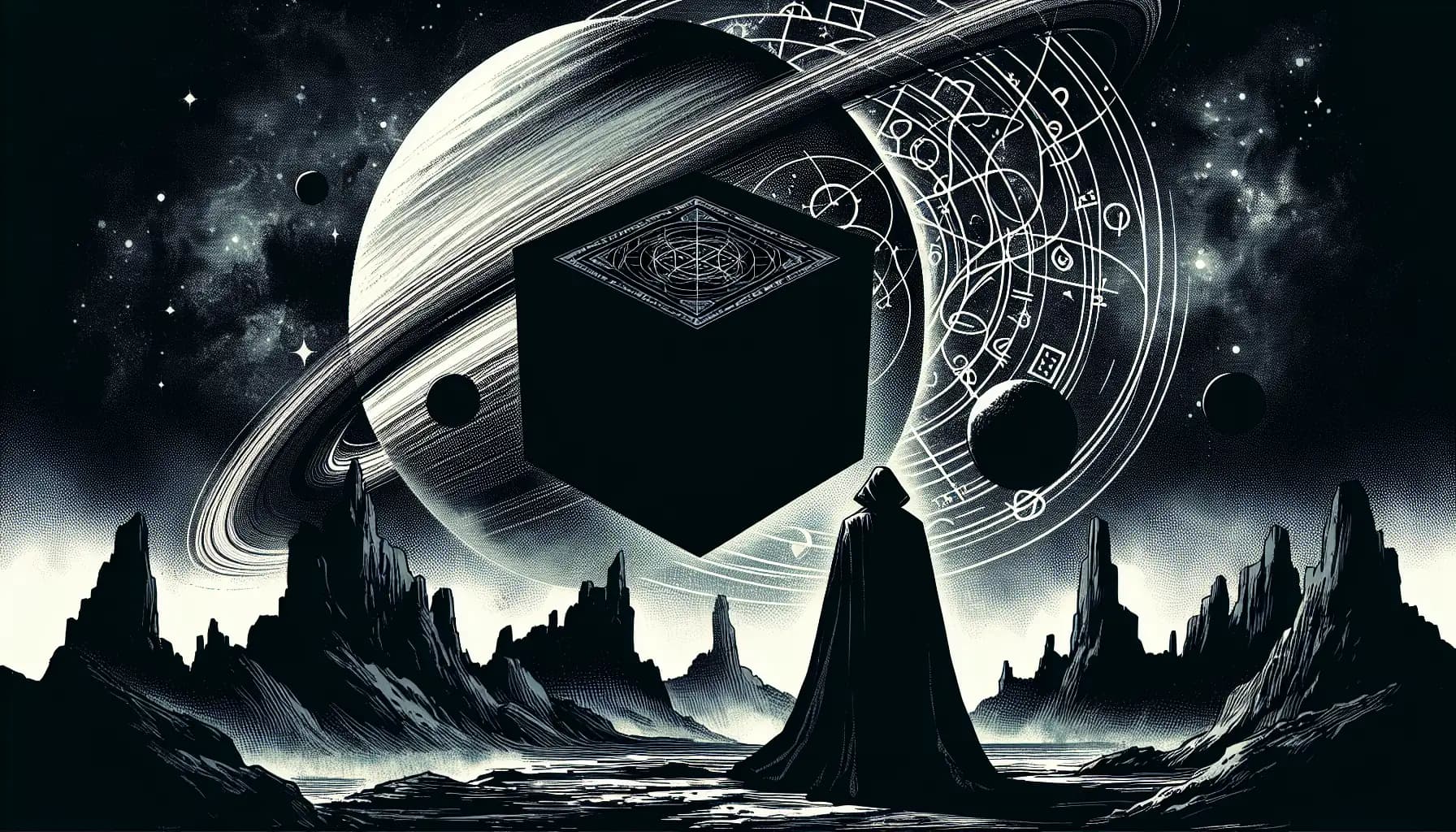 The Black Cube Conspiracy: Unveiling Saturn's Dark Secrets
