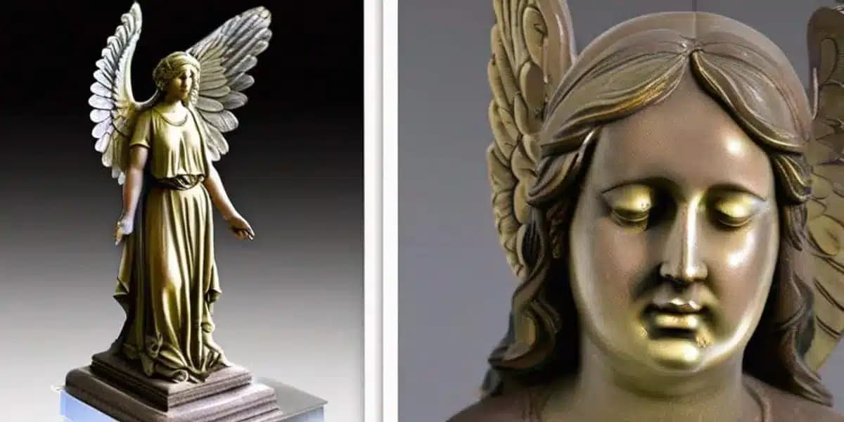 Uncovering the Divine: The Discovery of a Russian Angel Statue