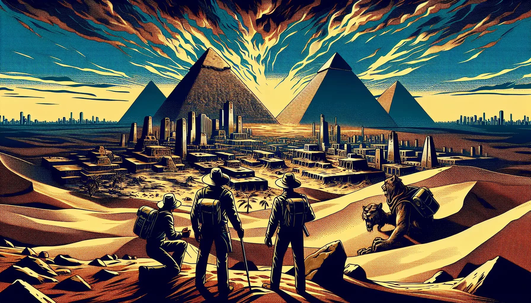 Underneath the Limestone: Unearthing the Secret City Below the Pyramids