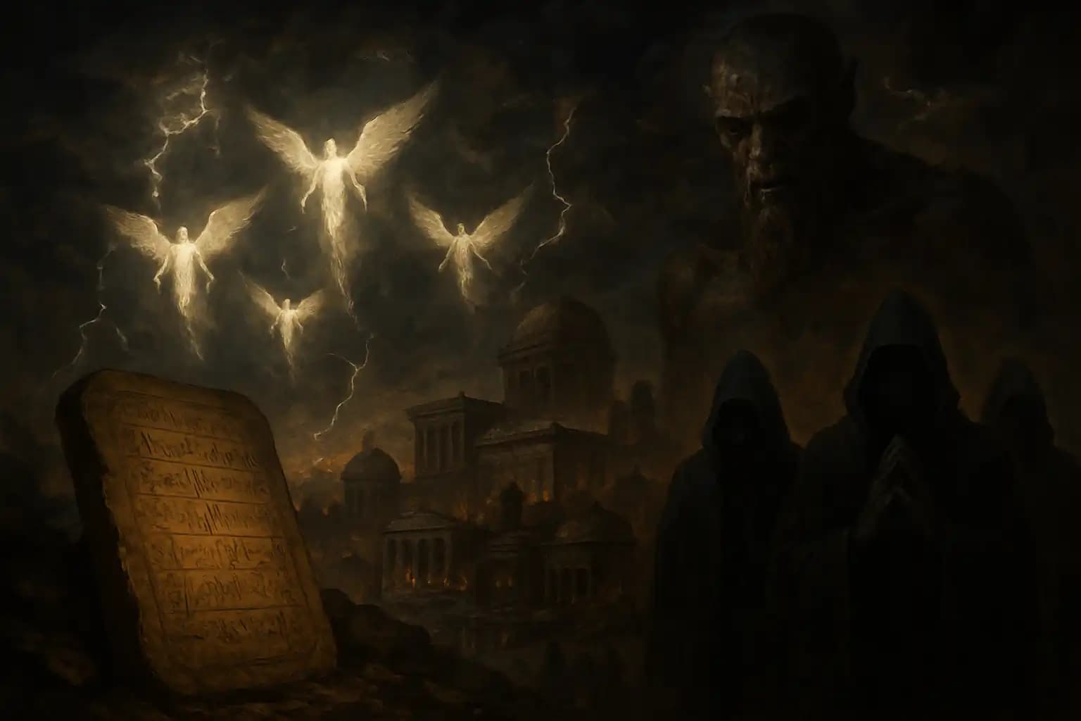 Fallen Angels: From Forbidden Heavens to Earthly Shadows