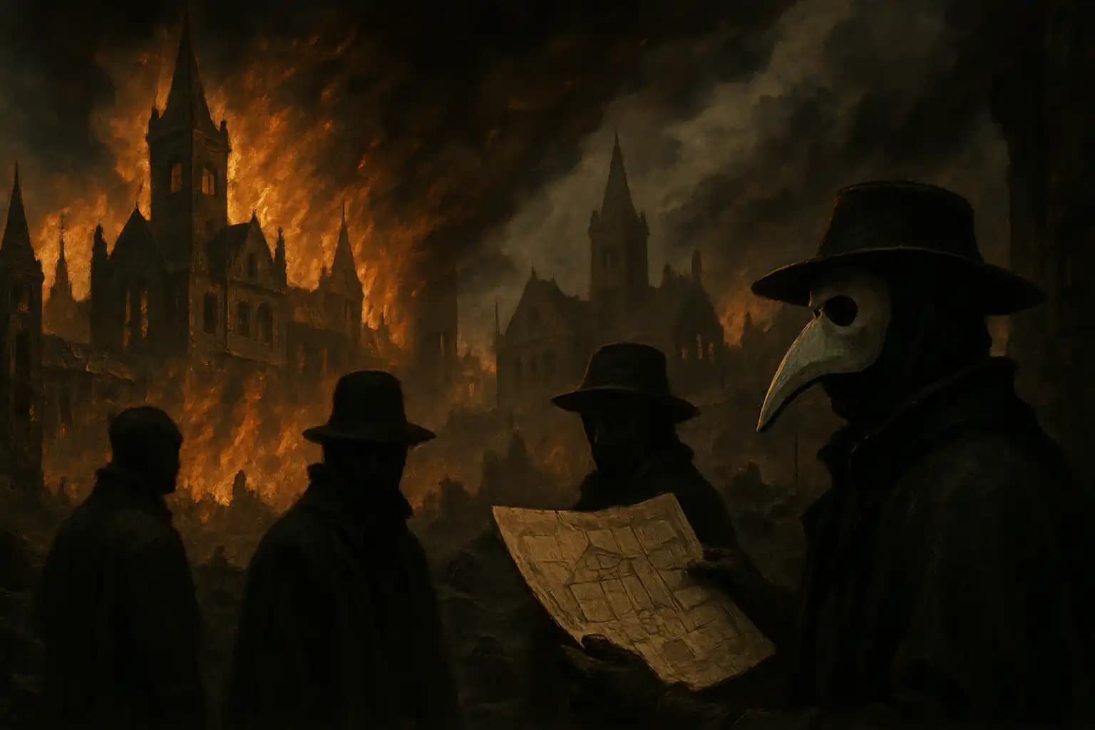 Old World in Ashes? The Great Fires, Data Gaps, and Conspiracy Reignited