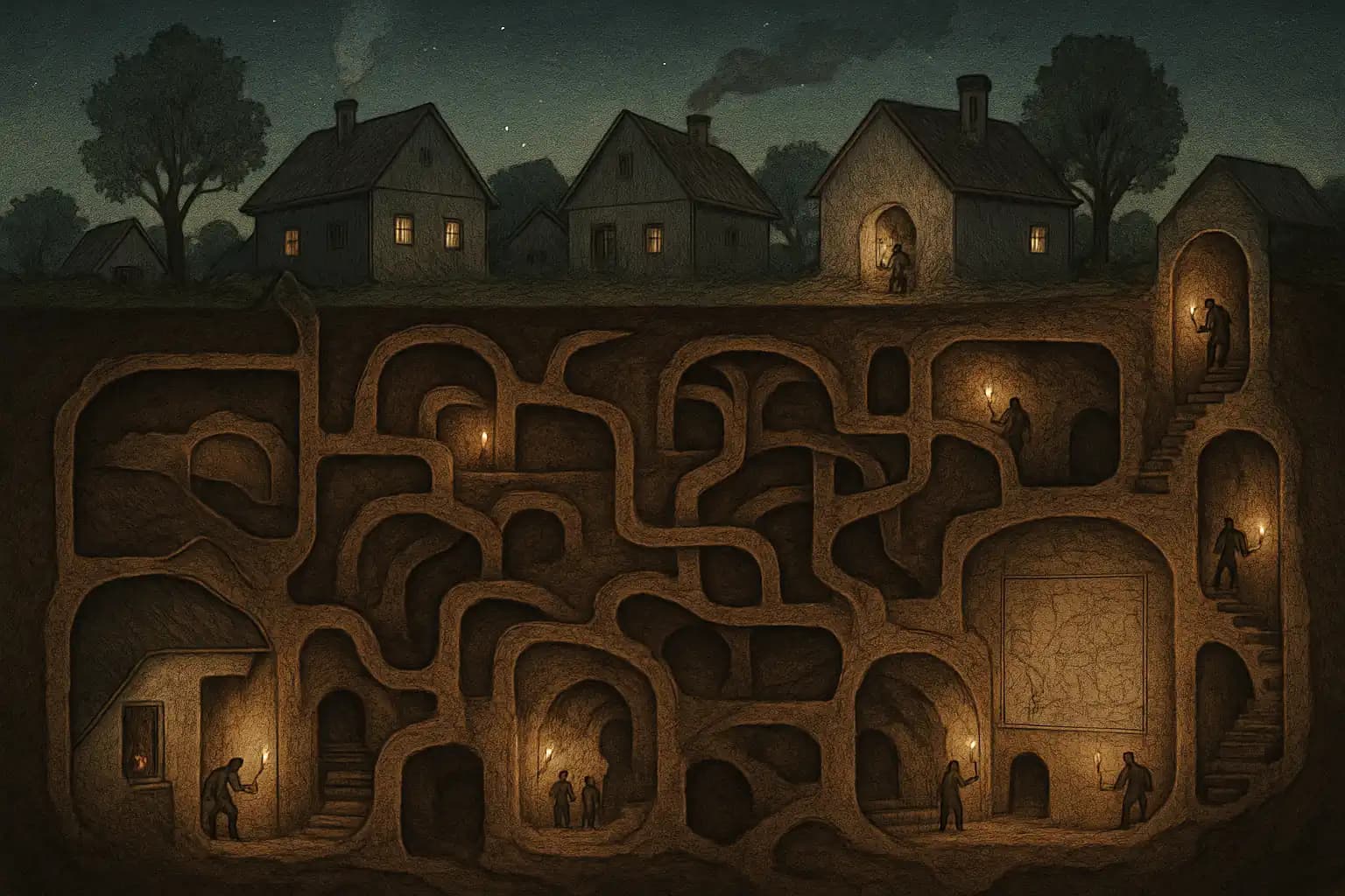 Beneath the Surface: Mapping the Old World’s Underground Cities and Tunnel Secrets