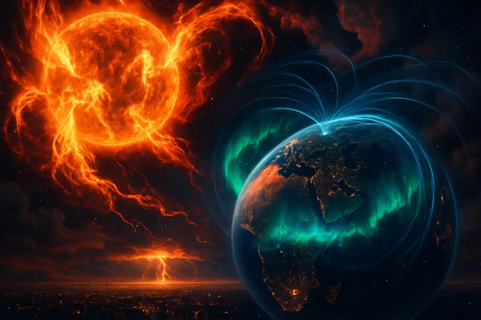 Solar Maximum 2025: Humanity Faces the Sun’s Fury as Solar Storm Risks Spike