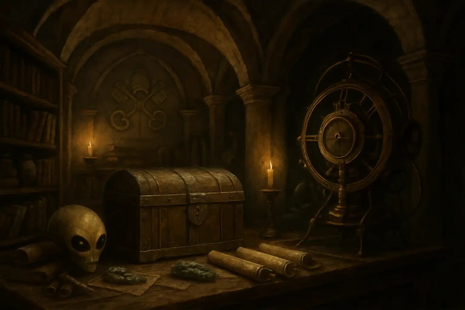 Vatican’s Deepest Mysteries: Forbidden Grimoires, UFO Whispers, and the Secrets Behind Locked Doors