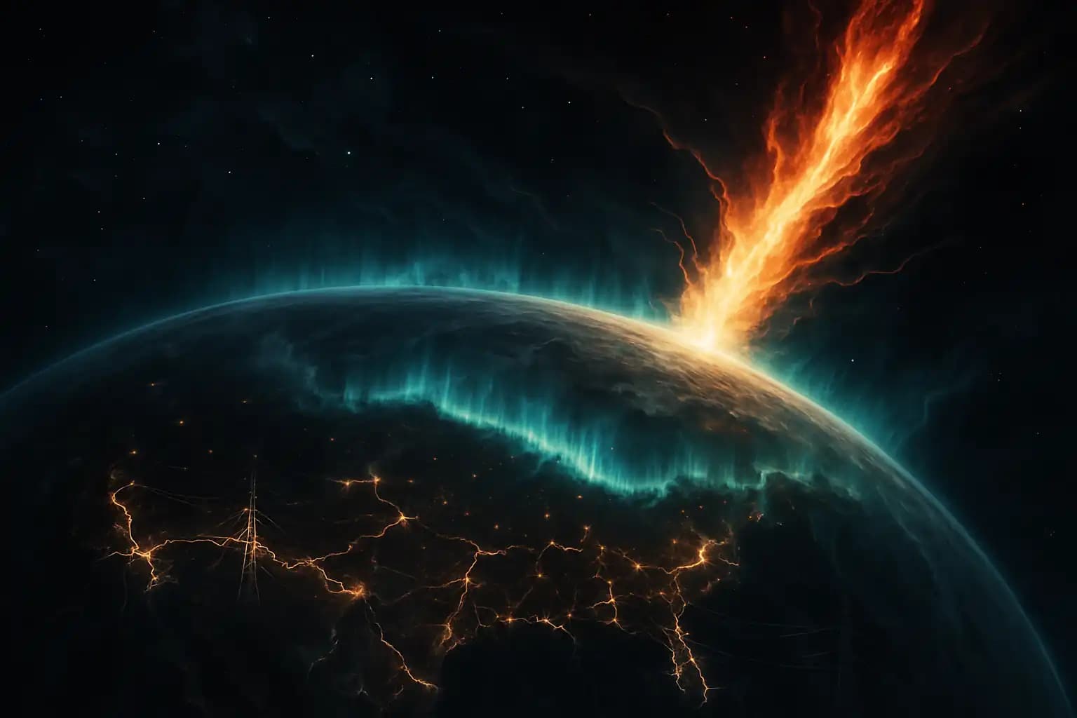 Earth’s Electric Awakening: Surges, Solar Storms, and the Geomagnetic Threat