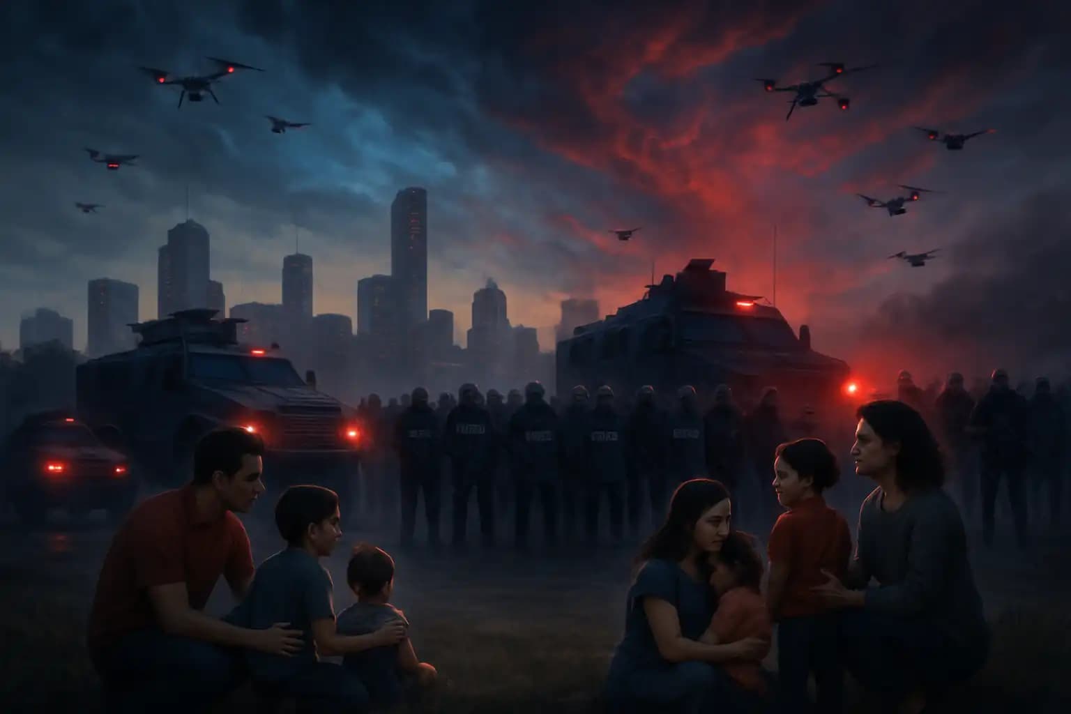 Peace on the Surface, War in the Wings: Why America’s Streets Feel Like a Battlefield