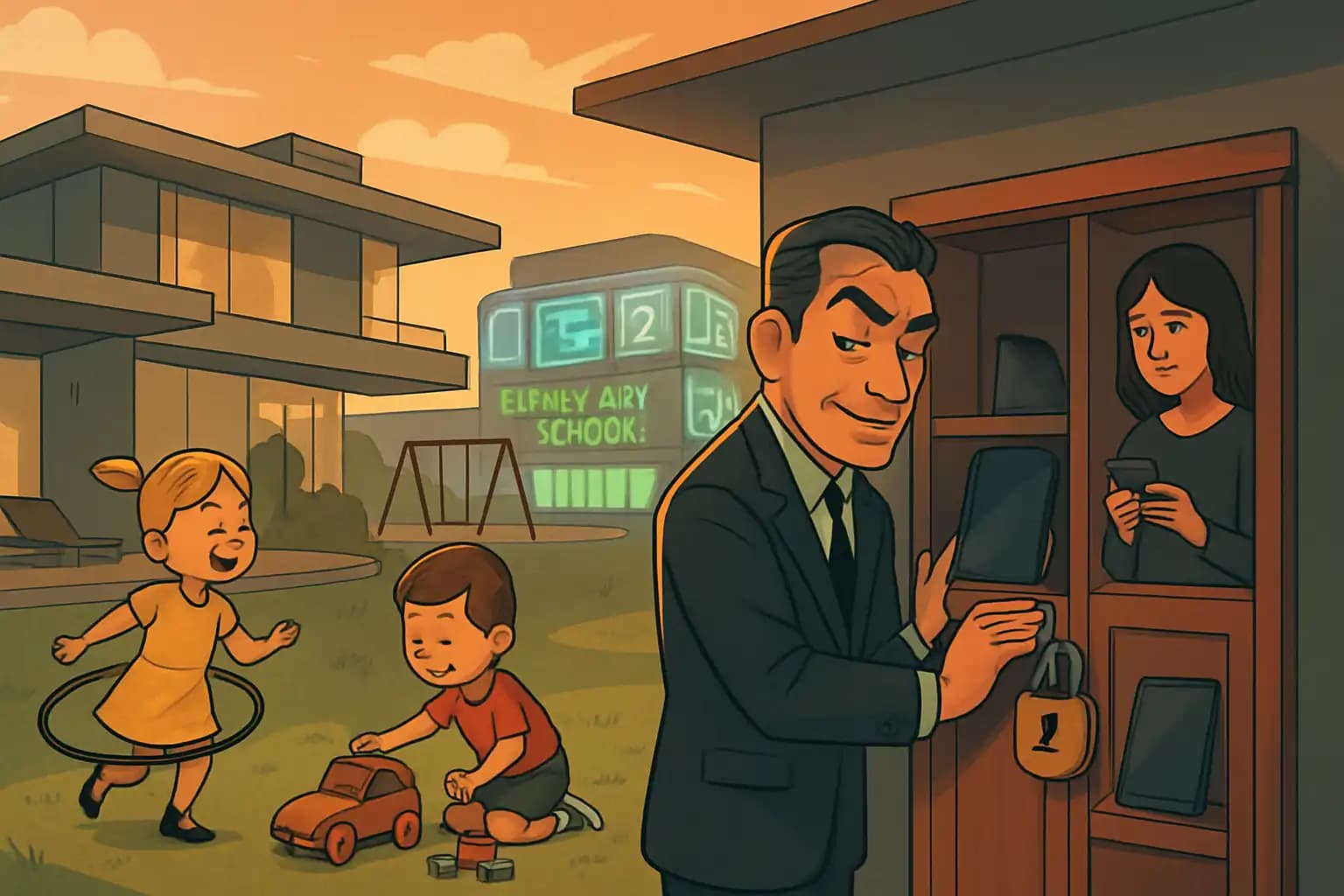 Why Silicon Valley’s Tech Kings Won’t Let Their Own Kids Near a Screen