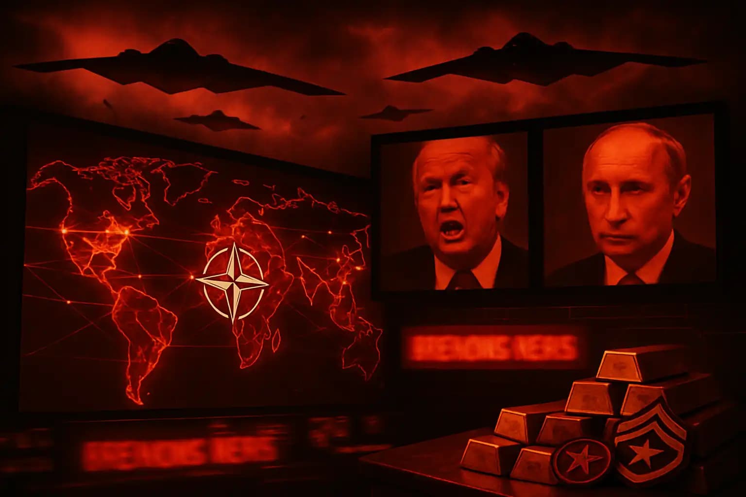 High Alert: Trump’s Rhetoric, Putin’s Moves, and NATO’s Strategic Flashpoint