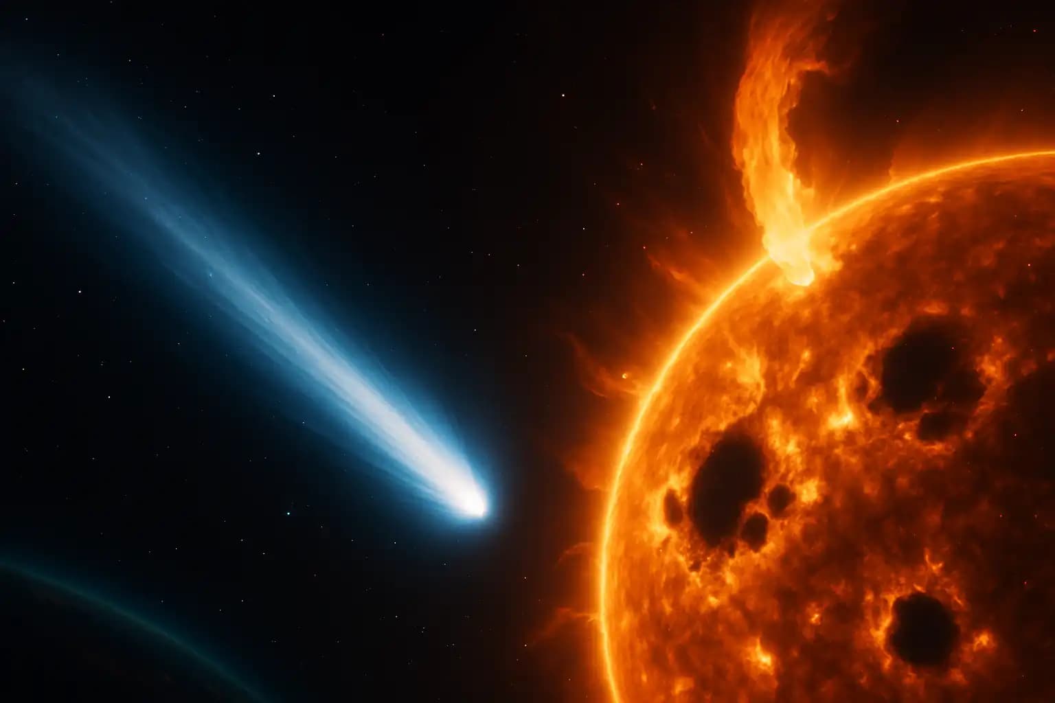 3I/ATLAS Ignites: Interstellar Brightening and 2025’s Solar Superstorm Threat