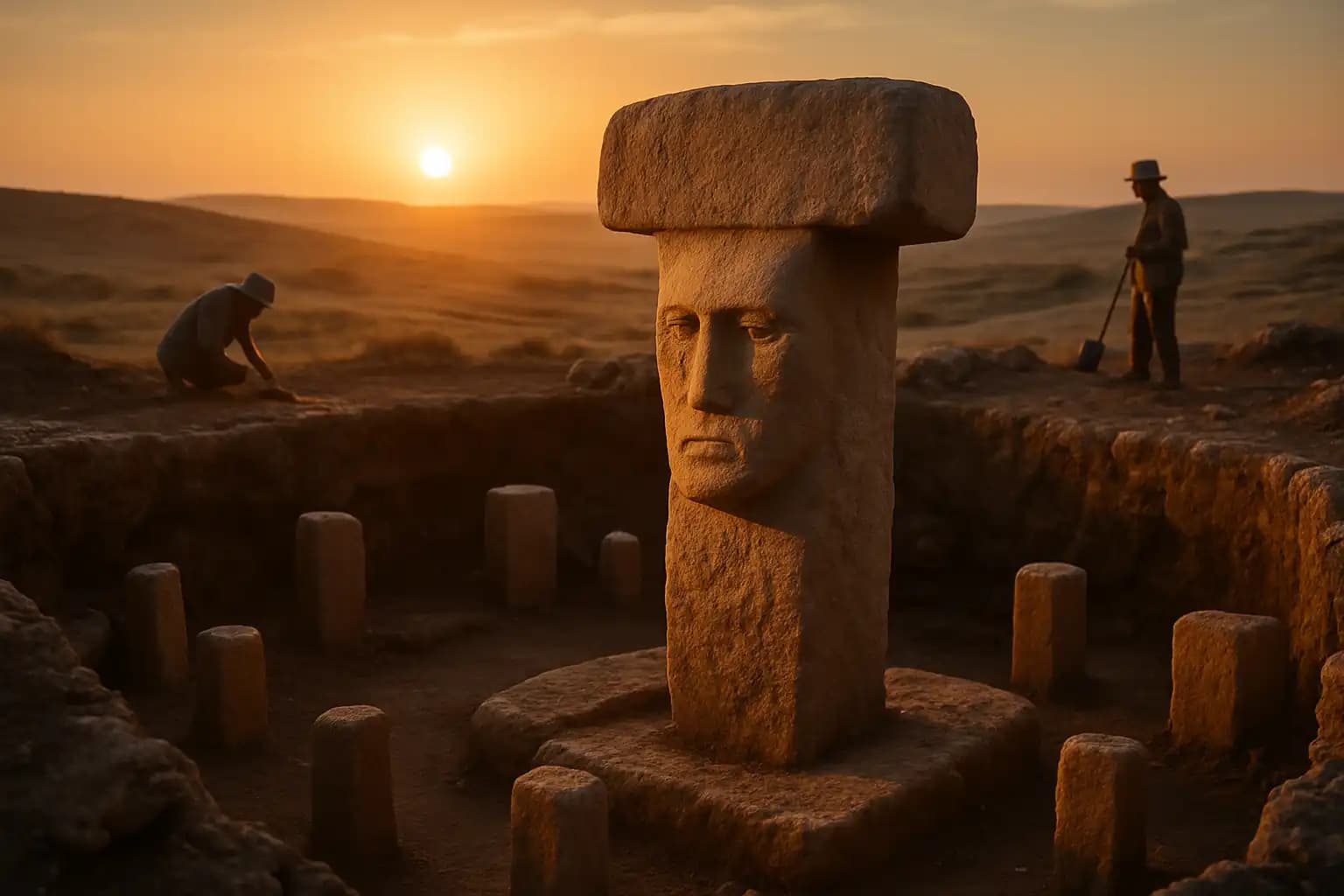 Karahan Tepe Reveals a Carved Human Face: Inside Turkey’s Oldest Megalithic Mysteries
