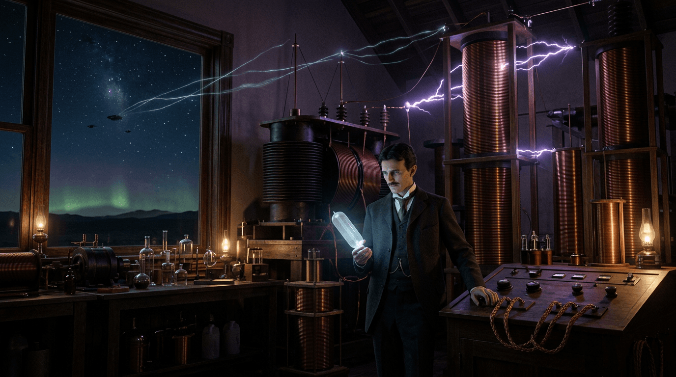 The Black Knight Satellite: Nikola Tesla and the 120-Year-Old Mystery