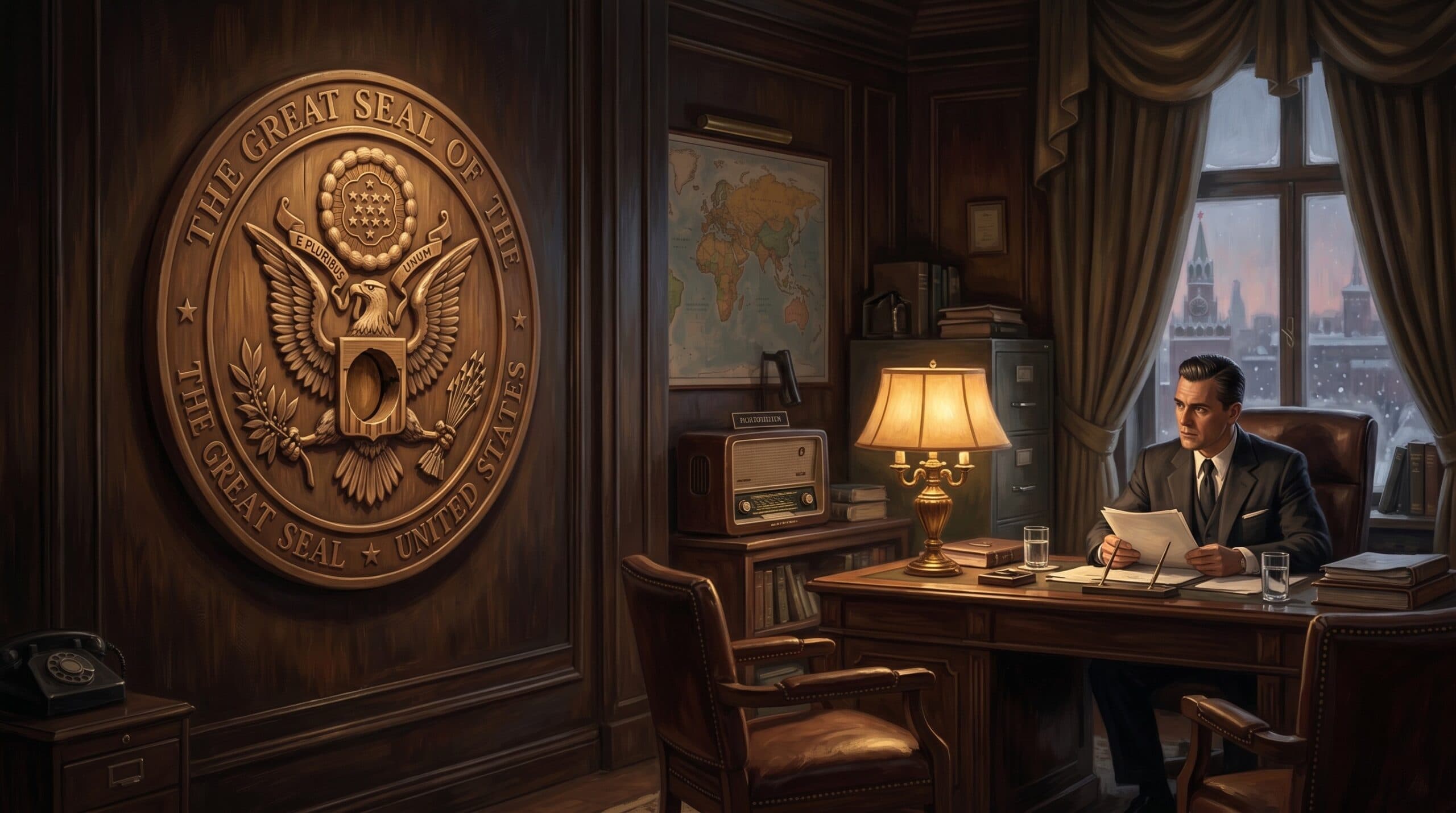 The Great Seal Bug: The Soviet Gift That Listened for Seven Years